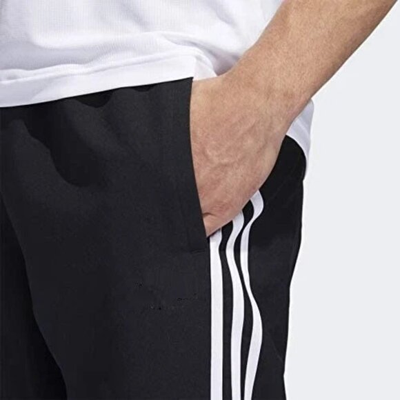 Activewear Track Pants Joggers Training Sweatpants 3-Stripes Stretch Trousers US - Picture 4 of 6